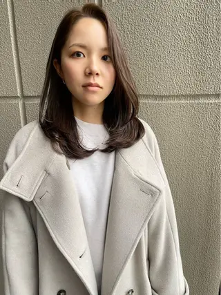 セミロング 平 一裕のヘアスタイル