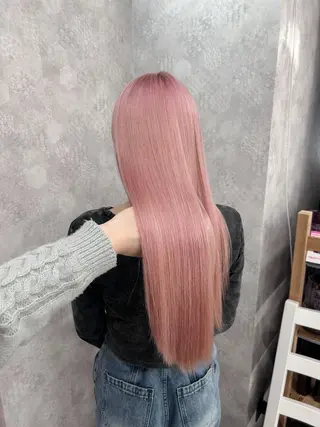 ミディアム カラー 💕ブリーチ/ヘアメ 🎀YUUKAのヘアスタイル