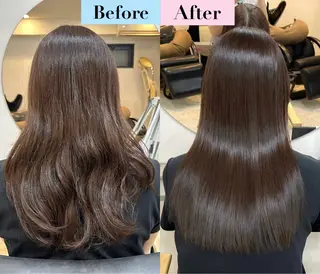 セミロング Memories所属・🧣艶カラー・ヘア セット Chie🧸のヘアスタイル