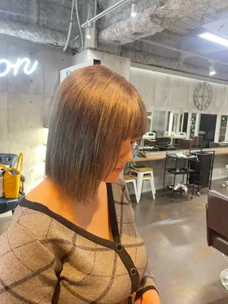 ショート カラー ヘアアレンジ 🐹ブリーチ/ボブ /韓国ヘア/蓮🐹のヘアスタイル