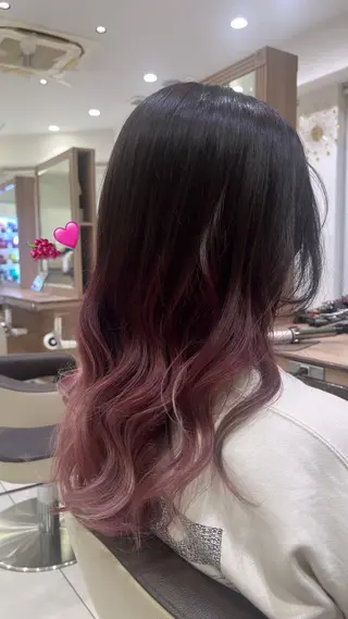 カラー Ash 新小岩 🐈‍⬛中溝有紗🎀のヘアスタイル