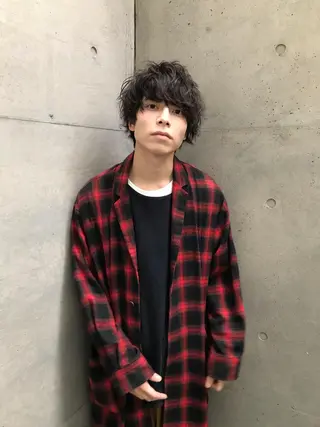 パーマ メンズ konno shoのヘアスタイル