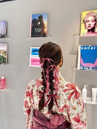 ヘアアレンジ 誰もが憧れる艶髪✨ /アレンジヘア🎀のヘアスタイル