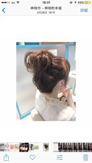 ヘアアレンジ ☆ utataneのヘアスタイル