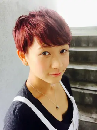 ショート カノンバイフラミューム所属・ショートは任せて ミヤザキのヘアスタイル