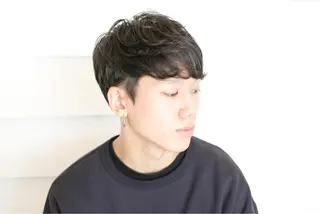 ショート sand&rose所属・逗子、パーマスタイル ナオイカイラのヘアスタイル