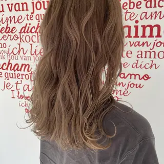 セミロング カラー ヘアアレンジ CREAPY所属・CREAPY　日向野 利菜のヘアスタイル