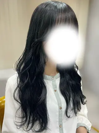 ロング bless hair & spa 横浜所属・⋆˙⟡かなこ⟡˙⋆ カットモデル募集🩵のヘアスタイル
