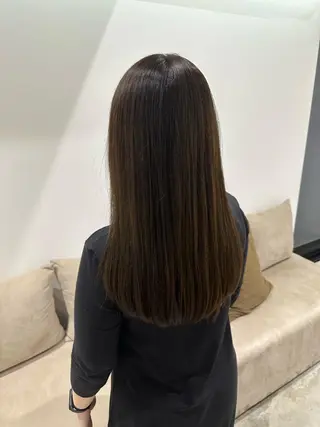 ロング カラー パーマ 縮毛矯正/ネイル 🌻ひまわり🌻のヘアスタイル