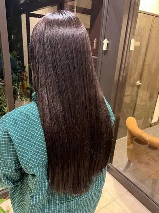 ロング ヤマダレナ/個室/ 透明感艶カラー😽✨のヘアスタイル