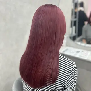 ロング カラー 澤木 愛美のヘアスタイル