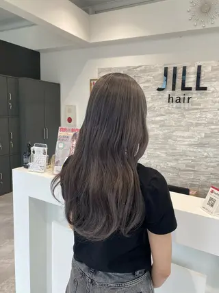 ロング JILL    hair所属・maki💖 ボブ/縮毛矯正のヘアスタイル