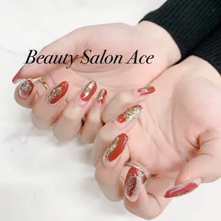 ネイル Beauty Salon Ace（ネイルサロン　エース）所属・池袋フィルイン Ace♡長さだしのネイルデザイン