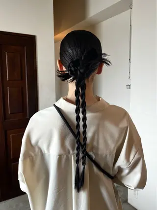ロング パーマ room3 なおこのヘアスタイル