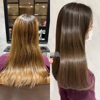 ロング カラー 髪質改善/縮毛矯正 /naokiのヘアスタイル