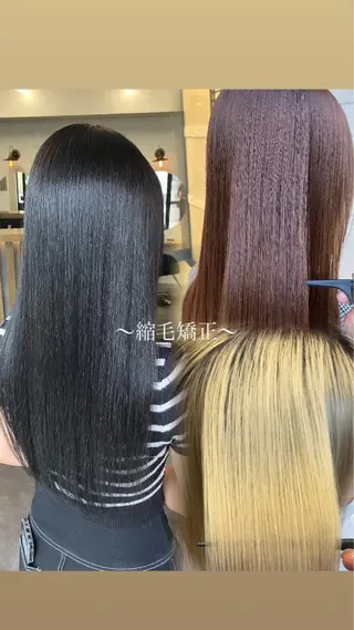 ロング 髪質改善カラー/ 縮毛矯正町田佑人のヘアスタイル