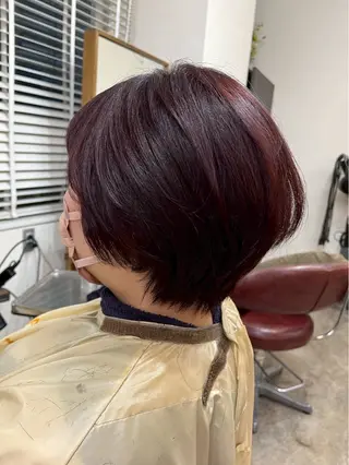 ショート レディースカット THIARA 👑のヘアスタイル