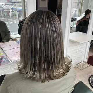 ミディアム カラー ANGELICA JR奈良店のヘアスタイル