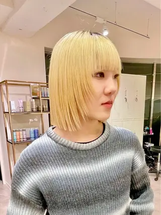 ミディアム カラー ショート/ボブ 🌟齋藤ほのかのヘアスタイル