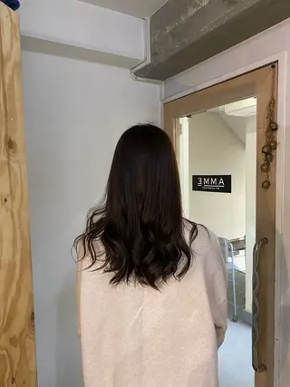 ロング カラー ブリーチカラーと、髪 質改善。HARUKAのヘアスタイル