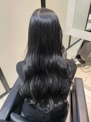 ロング カラー グレージュ/透明感/ 韓国ヘア/RISAのヘアスタイル