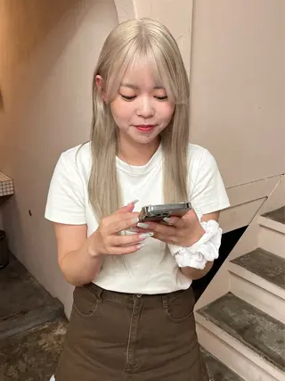 ロング iru所属・mi kiのヘアスタイル