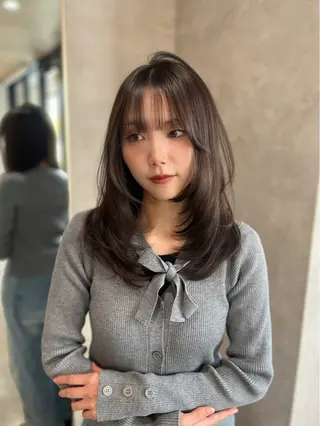 ミディアム 🔖RIENS /renaのヘアスタイル