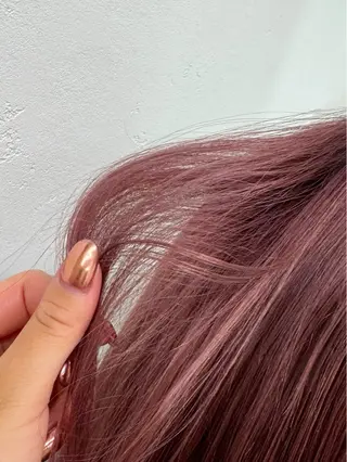 カラー ayaka/暖色 /ニュアンスボブのヘアスタイル