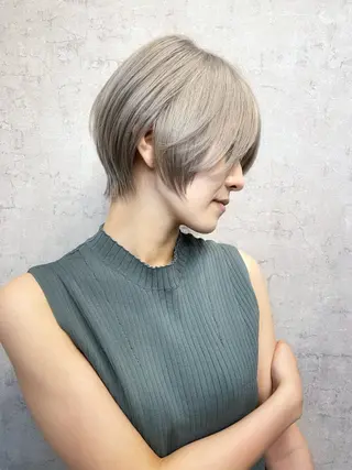ショート Steed Tokyo所属・Steed /立川/ ショート/Futahのヘアスタイル