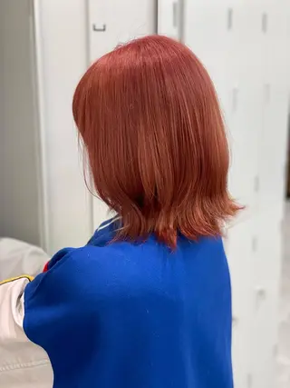 ミディアム カラー ショーヤ/ブリーチ /バレイヤージュのヘアスタイル