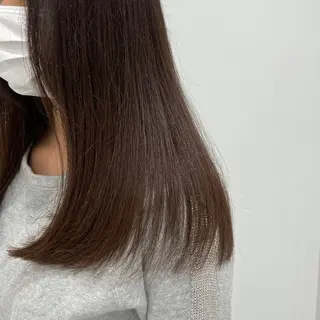 ロング 暖色🎀ゆるふわ☁️ MOERI 🍒のヘアスタイル