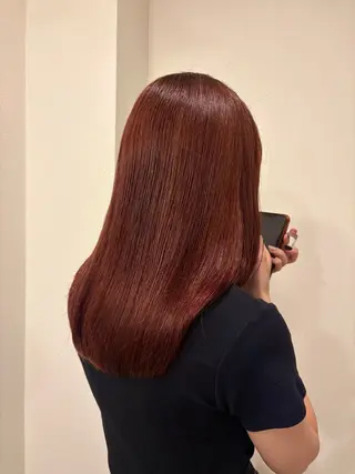 セミロング カラー 似合わせカラー 🧺🕯️ｱﾝｼﾞｭのヘアスタイル