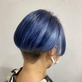 ショート カラー soin by poshのヘアスタイル