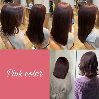 ミディアム カラー La fith hair corona 河原町店所属・田村 優歩のヘアスタイル