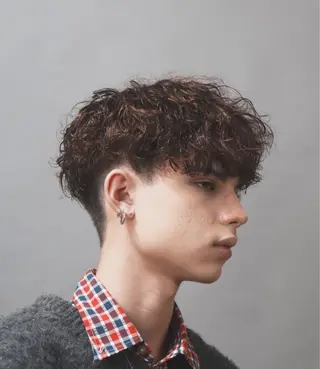 メンズ 🎖️似合わせメンズ パーマ🎖️カネキのヘアスタイル