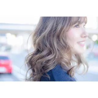 ロング カラー waku岡崎店所属・圧倒的なクォリティ✨ waku 岡崎店のヘアスタイル