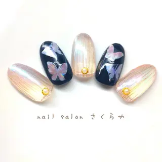 ネイル さくらや❤ パラジェル使用のネイルデザイン