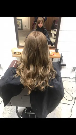 セミロング カラー パーマ ヘアアレンジ メンズ キッズ Forest. -髪質改善-のヘアスタイル