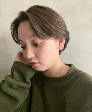 ショート カラー 🍃透明感/デザイン 店長MASARU🍃のヘアスタイル