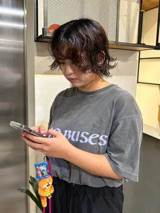 ショート パーマ FILMS所属・FILMS 銀座店 Mikotoのヘアスタイル