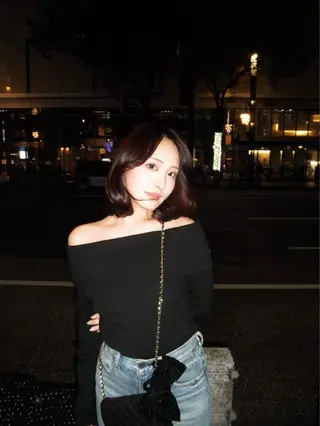 ショート カラー 柔らかブラウン/顔周 りレイヤー♡ユウシのヘアスタイル