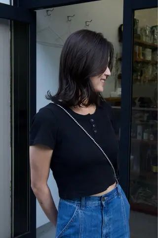 ミディアム CHIBA/マンツー マン/艶髪と透け感のヘアスタイル