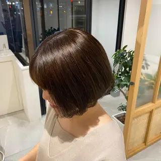 ショート ショート/ボブ/顔周 りレイヤー/RINAのヘアスタイル