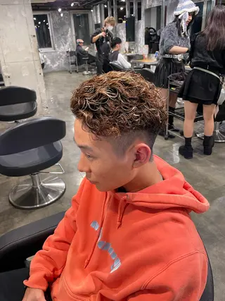 パーマ メンズ 艶髪/透明感🪽 DISCO🪽のヘアスタイル