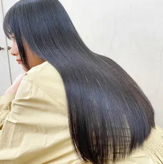 ロング 近藤 楓花のヘアスタイル