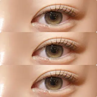 マツエク・マツパ meguru／マツパ ／マツエク／束感のマツエク・マツパデザイン