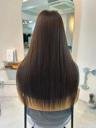 ロング FavyS所属・平田 りくのヘアスタイル