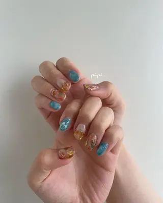 ミディアム ネイル pipi..所属・pipi ..のネイルデザイン