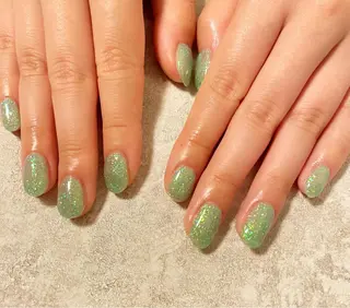 ミディアム ネイル Re:st〔リスト〕所属・ayane Re:st〔リスト〕のネイルデザイン