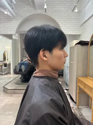 ショート メンズ 韓国レイヤー🤍 髪質改善seriraのヘアスタイル